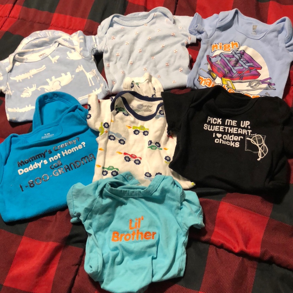 0/3 months onesies